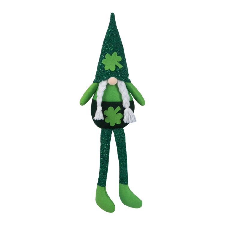 Irish Day Gnome Doll Decoration for Patricks Day Gnome Tomtes Dwarfs Ornament