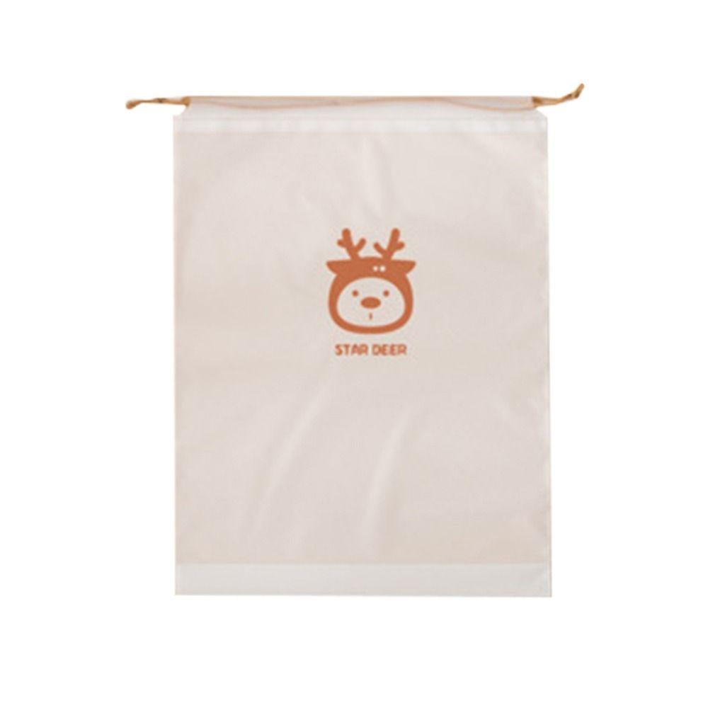 10Pcs Transparent Shoes Storage Bags Dust-Proof Travel Shoe Bag Durable Drawstring Bag
