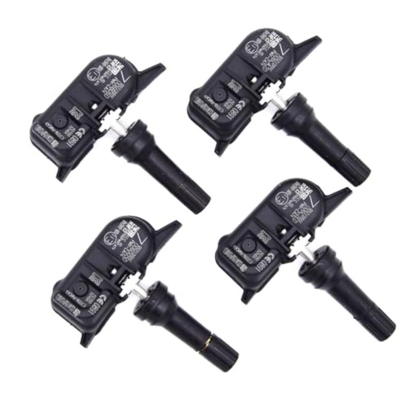 4PCS 40700-EZ00A Car TPMS Tire Pressure Monitor Sensor 433Mhz For Nissan Titan XD 2016- PMV-CA14 40700-EZ00B