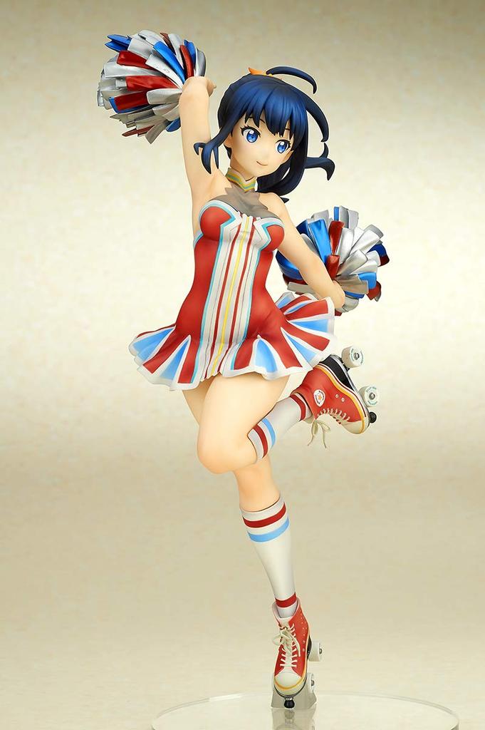 QuesQ SSSS.GRIDMAN Takara Rikka Cheerleader Style 1/7 Scale PVC Painted Complete Figure