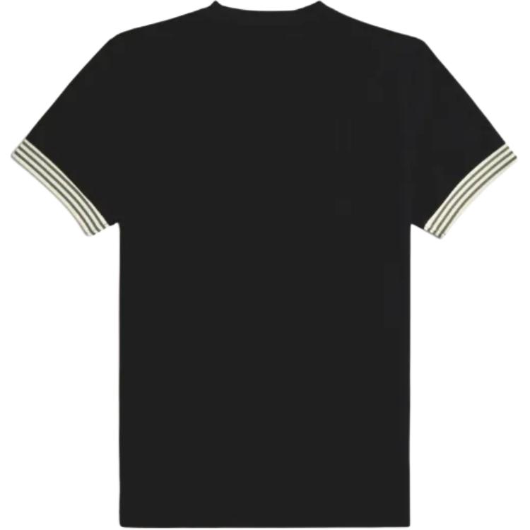 FRED PERRY Striped cuffs T shirt M7707-198