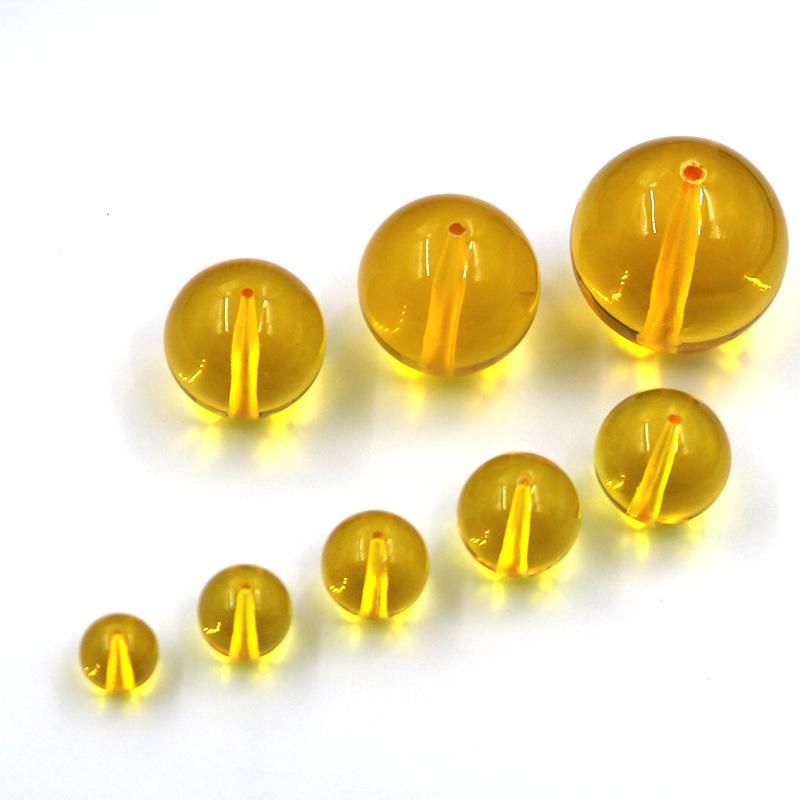 Buddhist Prayer Beads Rosary: Optimized 2nd Gen Beeswax Amber Beads for DIY Jewelry, 6mm-30mm