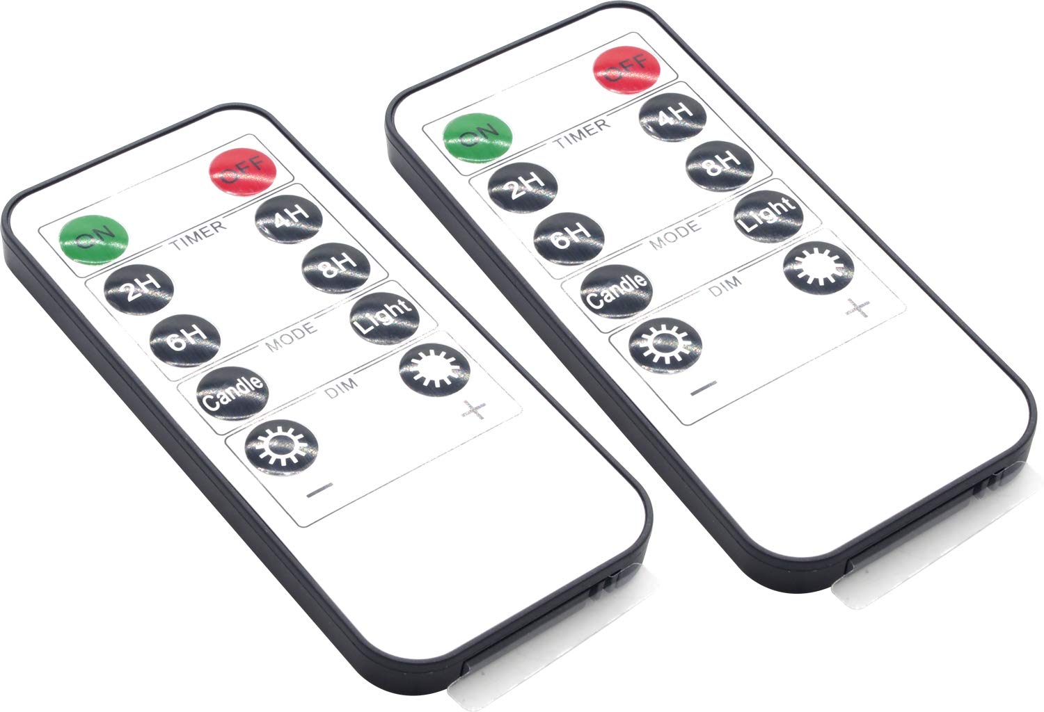 

Audiophile LED candle light dedicated remote control set of 2