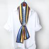 Long Small Silk Scarf Women's New Autumn and Winter High-end Temperament Scarf Mother with Shirt Neck Protection Scarf