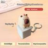 Santa Claus Pressing Sound Keychain Music Sound Keychain Pendant Christmas Decorations Hanging Xmas Navidad Decoration Supplies Present