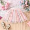 Girls' Half Length Skirt Summer New Style Skirt Little Girl Baby Pleated Short Skirt Sunflower Four Season Half Length Skirt