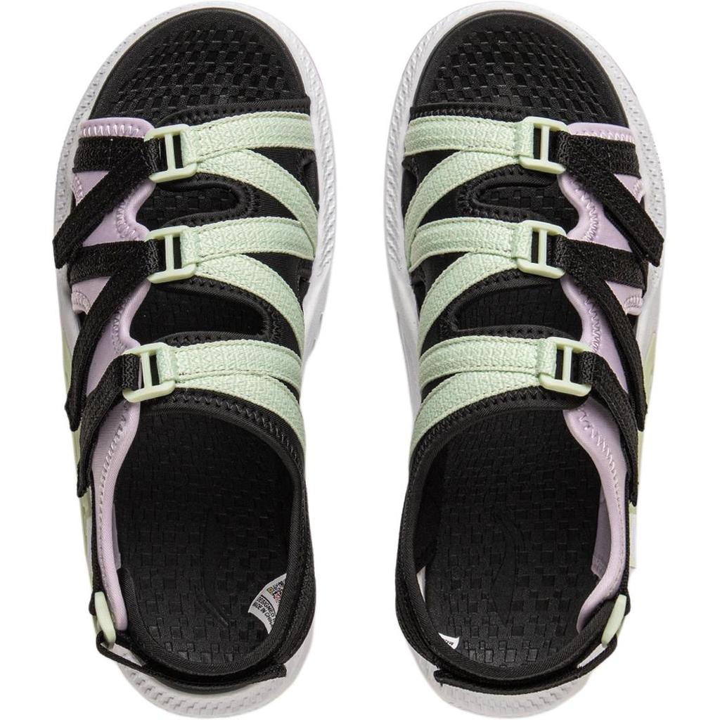 Li Ning Comfortable Versatile Low-Top Kids Sandals Kids Sandals Black Purple YKUV010-2