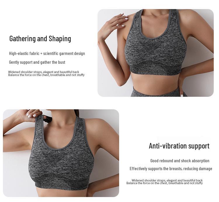 Naadloze Hoge Taille Yoga Set: Billenliften Sportbeha & Shorts