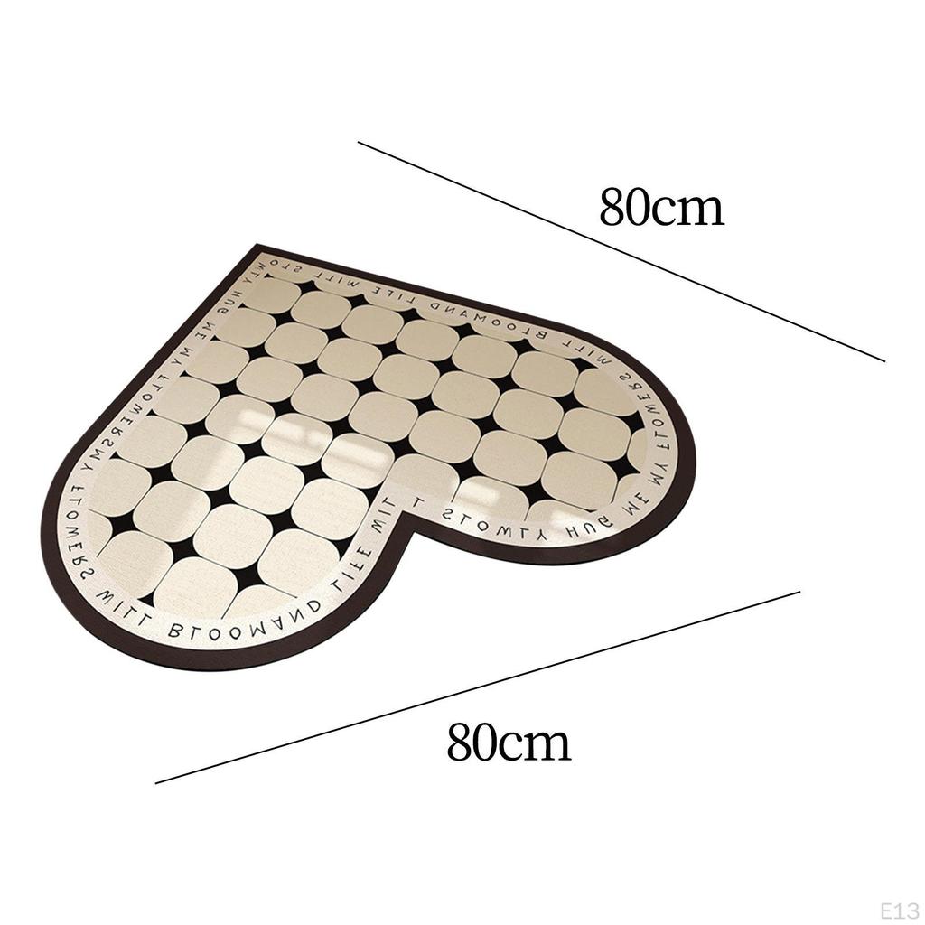 Cozy Heart Design Kitchen Mat Runner - Durable and Stylish