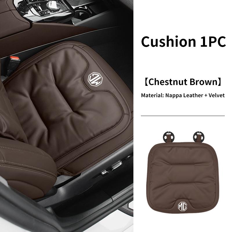 Housse de siège en velours et cuir respirant AWI1 pour voiture, protection de siège, accessoires pour Morris Garages MG 3 5 6 7 HS ZS GS RX5 RX8