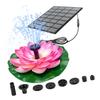 Elegant Sun Energy Flower Water Display For Backyard Improve Constructed From PET Layer And Single Crystal Silicon