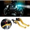 Acouto Clutch Brake Lever 22mm 7/8" CNC Aluminum Motorcycle Clutch Drum Brake Lever Handle Universal for Motorcycles Below Small Displacement