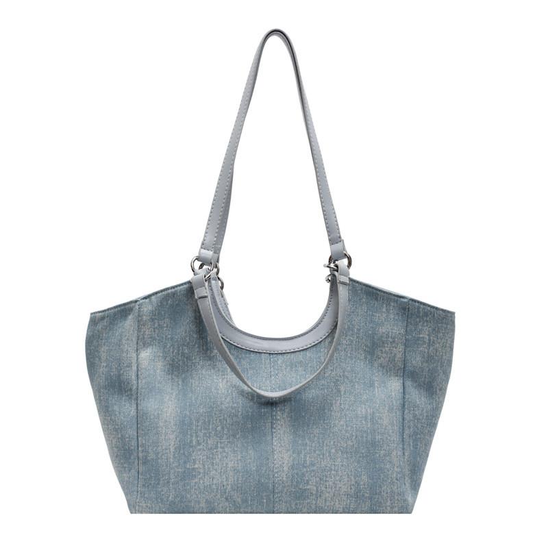 Simple Color Solid Ladies Bag Zipper Closure Interior Pockets Casual Travel Bags