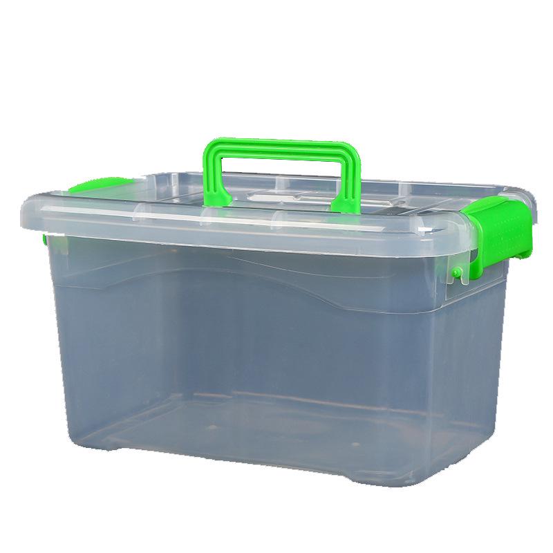 Customizable Transparent Plastic Storage Box for Toys, Cars, and Large Clothes