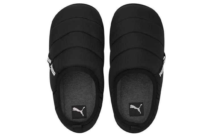 Puma Scuff Slippers 'Black White' 384945-01