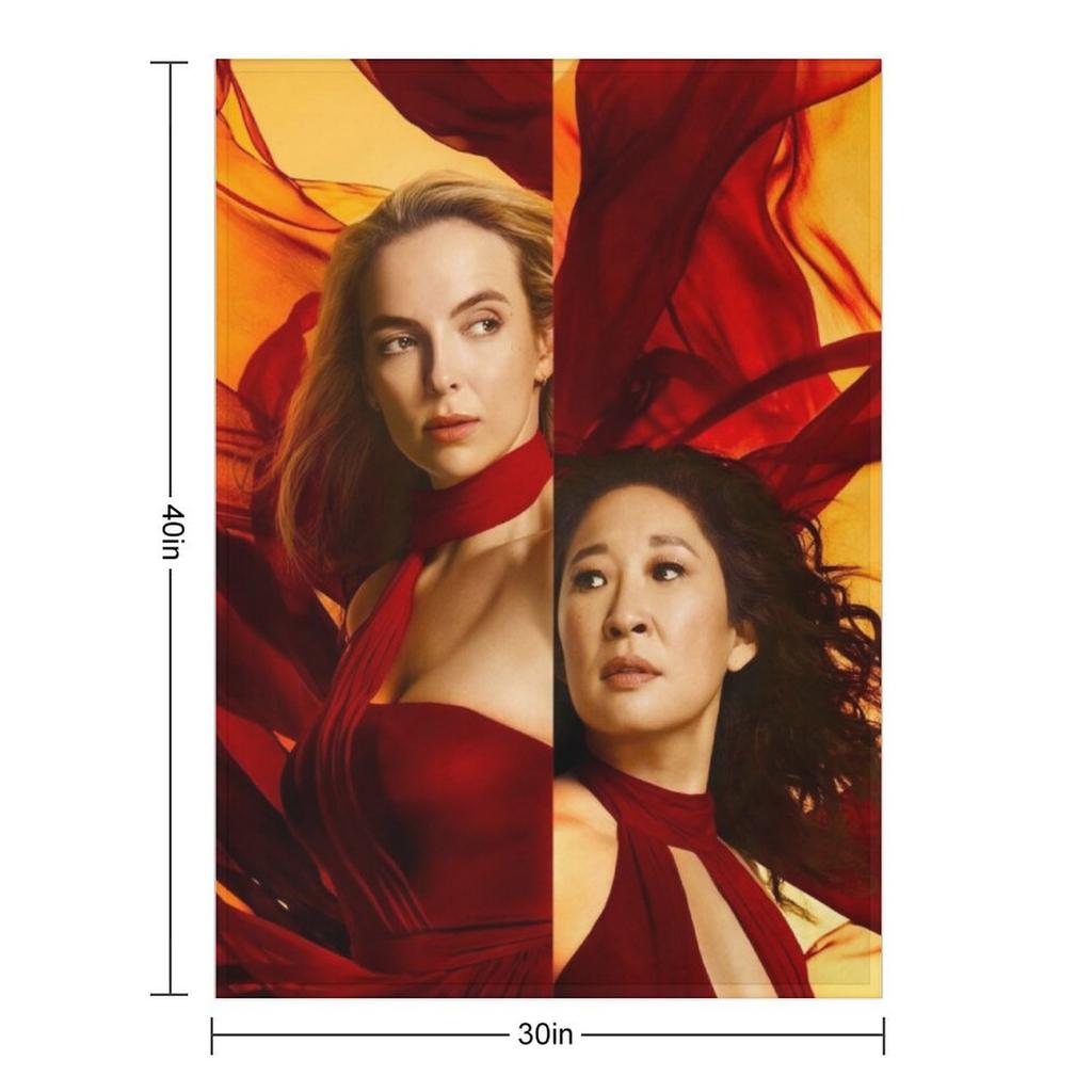 Killing Eve Movie Throw Blanket Decorative Sofas Thermal Beautifuls Sleeping Bag Blankets