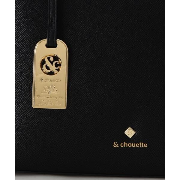 [And Chouette] Two-tone handle handbag