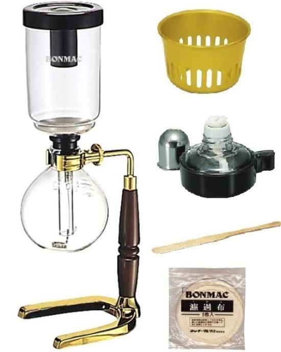 

Бонмак Золотой сифон, набор из 5 предметов TCA-2GD-BM и т. д.. [Кофейный набор Кобо Нана]