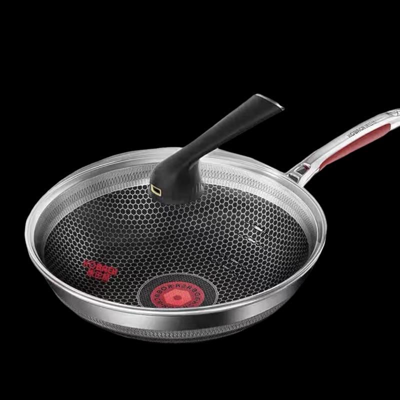 Kangbahe 5th Gen 316 Stainless Steel Wok, 32cm