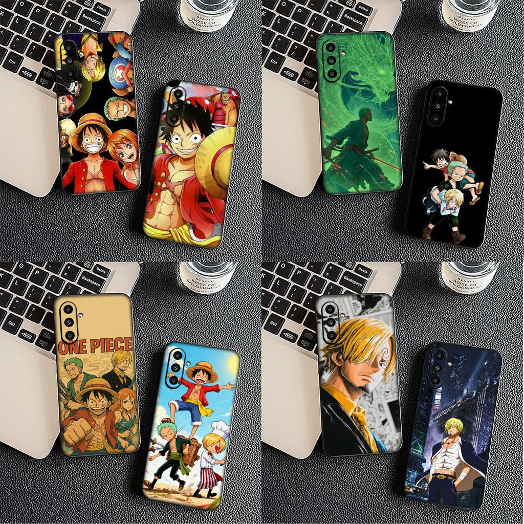 Cover for Apple iPhone 16 15 14 11 Pro Max 6 7 8 Plus + SE2 SE3 SE 2022 2020 8+ Phone Case Luffy One Pieces Zoro Sanji
