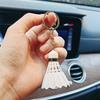 Creative Badminton Whistle Keychain: Small Sports Gift & Student Ornament