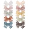 Cute Solid Lace Cutout Bowknot Hair Clips For Baby Girls Hairpin Barrettes Headwear Kids Hair Accessories