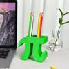Math Festival Pi Pen Holder Green Stationery Box Multifunctional 3.14 Pi Day Gift  Desktop