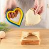 Sandwich Cutting Mold and Sealing Machine Biscuit Cutting Machine Household Kitchen Tools Baking Molds Cutting Kitchen Gadgets