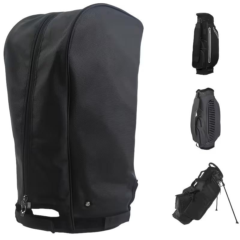 Golf Bag Rain Cover Waterproof Rain Hood 1Pcs Dustproof Club Protector Fits Most Standard Size Golf Bags for Travel