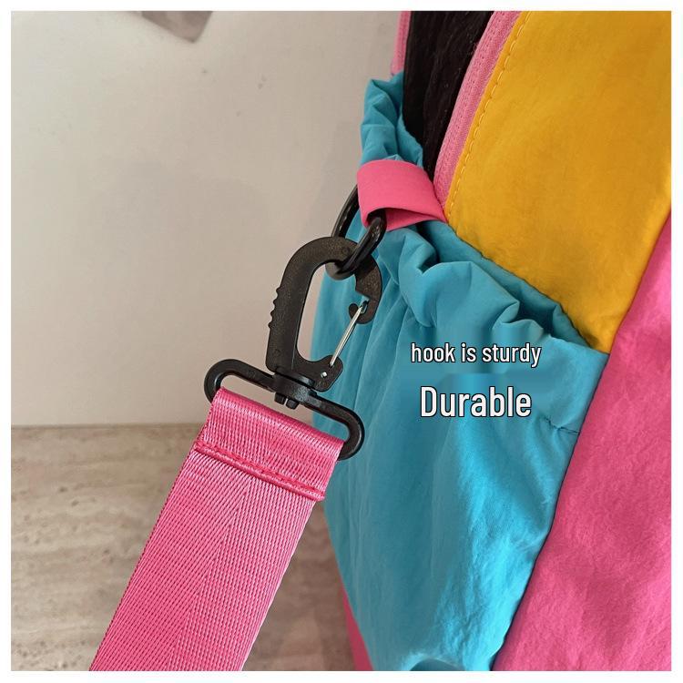 INS Dopamine Fashion Travel Bag: High-Style, Short-Distance, Large Capacity Gym Bag with Wet/Dry Separation