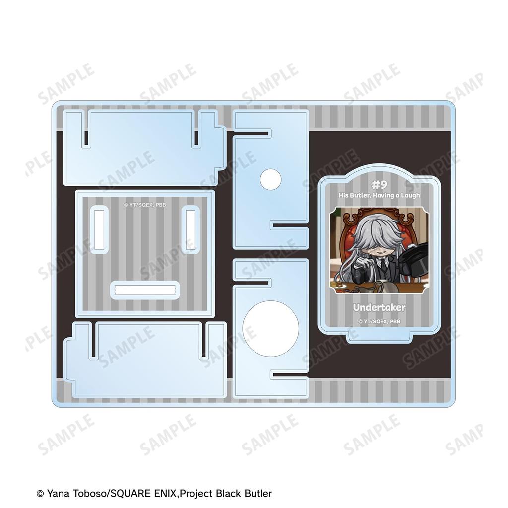 TV Anime "Black Butler: Boarding School Arc" Funeral Director Yurukoma Acrylic Pen Stand