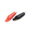Crocodile Alligator Clips Equipment Tools 20pcs Black/Red Soft Coating