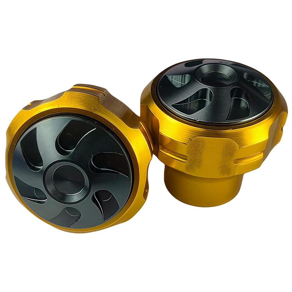 Lightweight CNC Aluminum Motorcycle Fork Cup for Front Forks Accessory Precision Machining Multiple Color Options