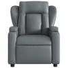 Massage Chair Relaxation Chair Grey Artificial Leather