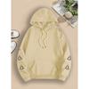 Christmas New Women's Hooded Top, Christmas Tree Print, Minimalist Casual Style, Festive Vibe