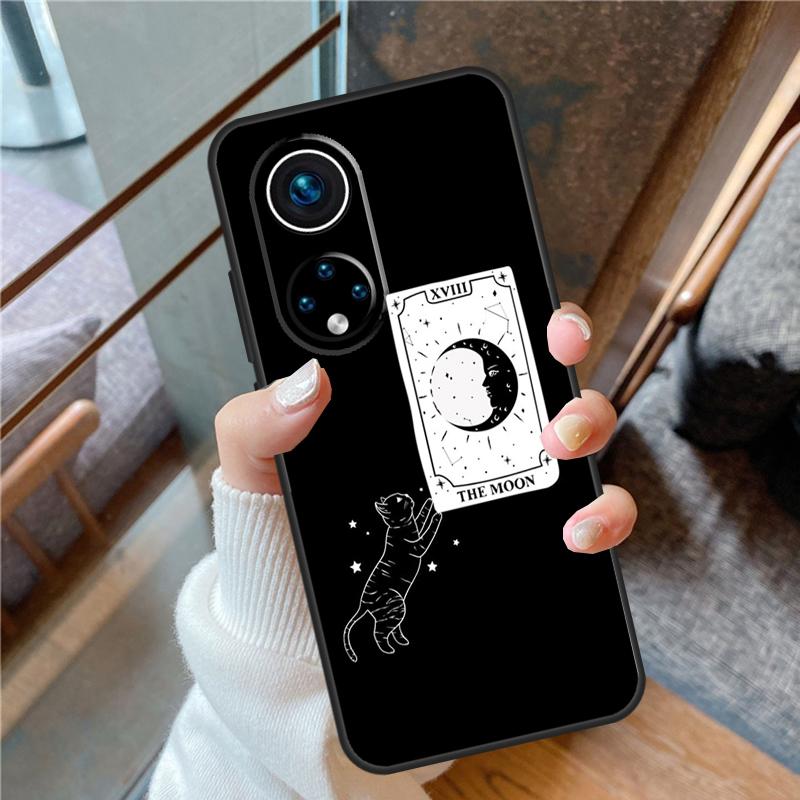 Witches Cat Moon Case For Honor X6a X7a X8a X9a X9b X7 X8 X9 8X 9X Cover For Honor Magic 5 Lite 50 70 90