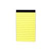 A7 Notepad: 3x5" Yellow Lined, 30-Sheet Replacement Core, Tearable Pages
