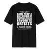 Manche Leute träumen nur davon, ihre Lieblingskünstler zu treffen T-Shirt Unisex Weiche Modalmischung T-Shirt Musikfan Geschenk Grafische Kunst Liebe Oberteil