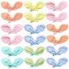 10 ks Mašličky s králičími oušky v bonbónových barvách Sponky do vlasů pro psy s dlouhou srstí Mašličky pro štěňata Aligátoří sponka Péče o domácí mazlíčky Roztomilé doplňky pro domácí mazlíčky