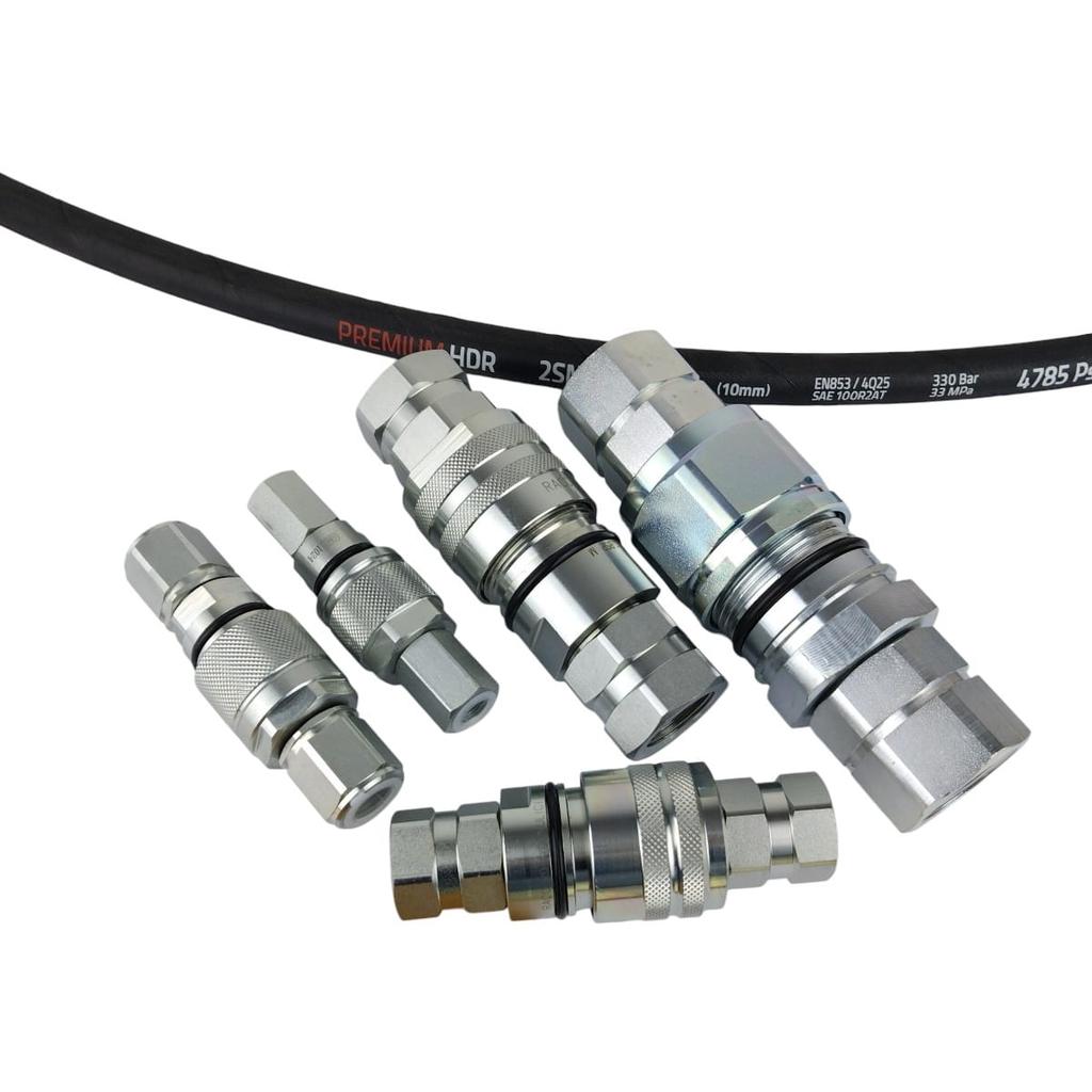Screw-on Quick Connector BSP 1/2'' Plug