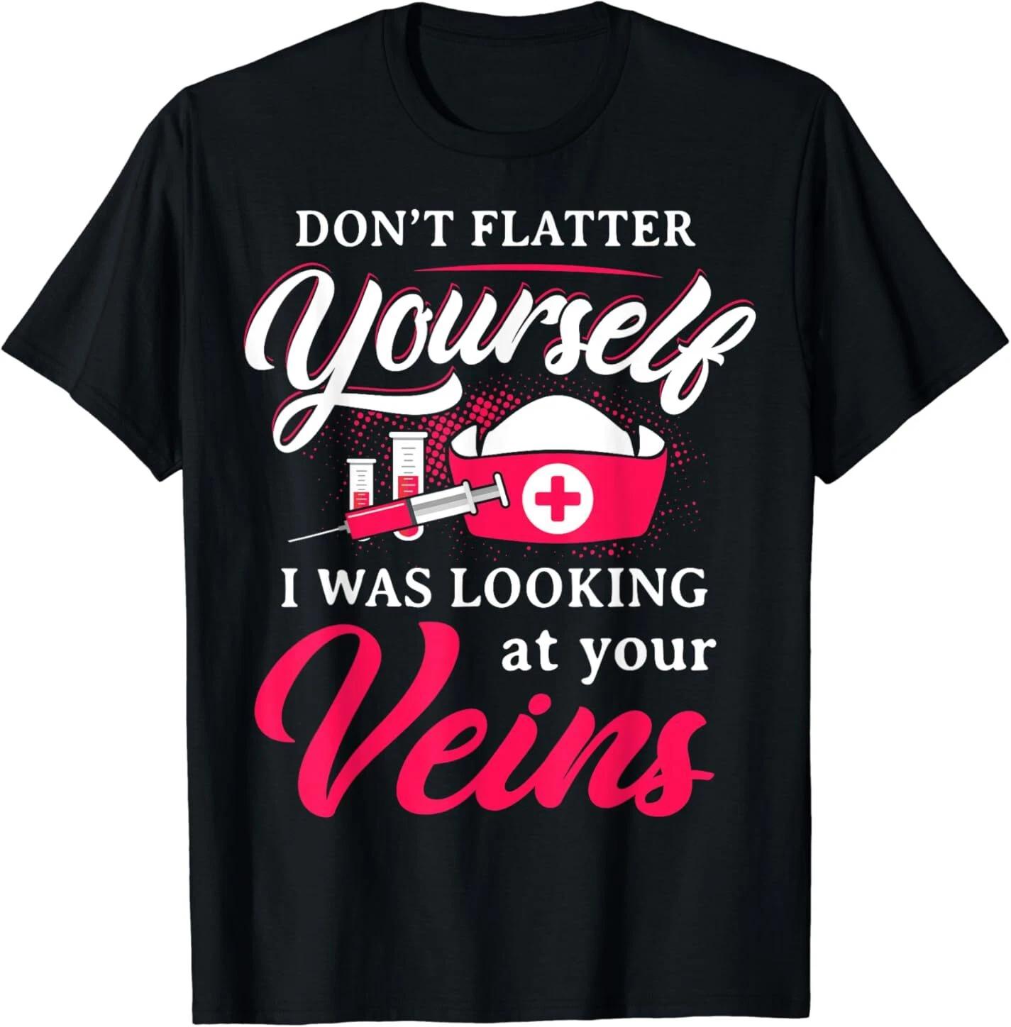 Men s and Women s T-shirts NEW Funny Phlebotomy Technician Phlebotomist Nurse Women Tee T-Shirt S-3XL XS