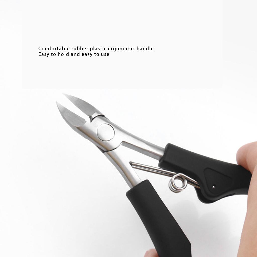 Cuticle Nippers Dead Skin Remover Cuticle Clippers Nail Manicure Scissors Stainless Steel Cutters Beauty Tool for Salon Home