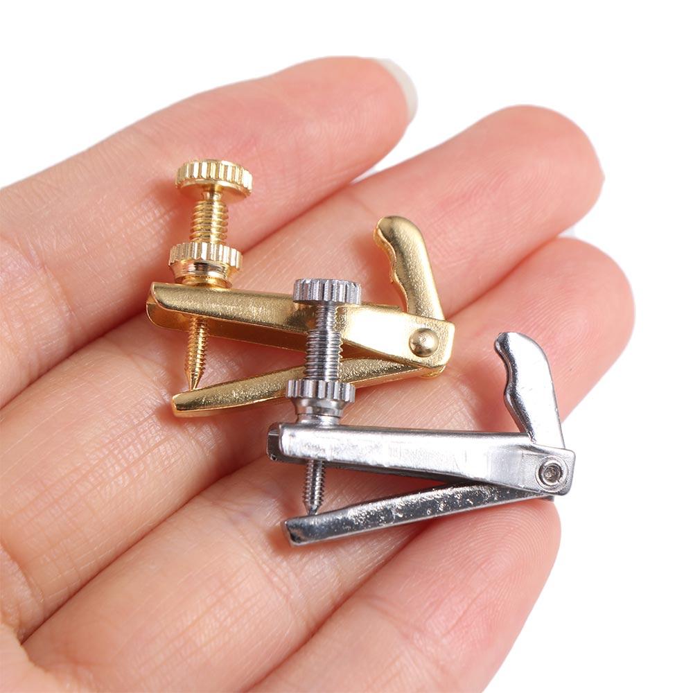Golden Tuning Screw 4/4 Violin Fine Tuner Violin Tuning Screw  Replacement Part