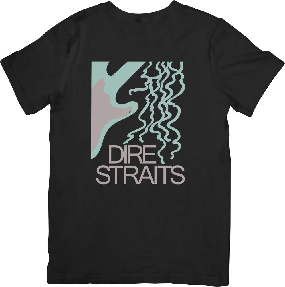 Dire Straits Music Vintage Retro Fit for Unisex Women Quality Cotton TShirts