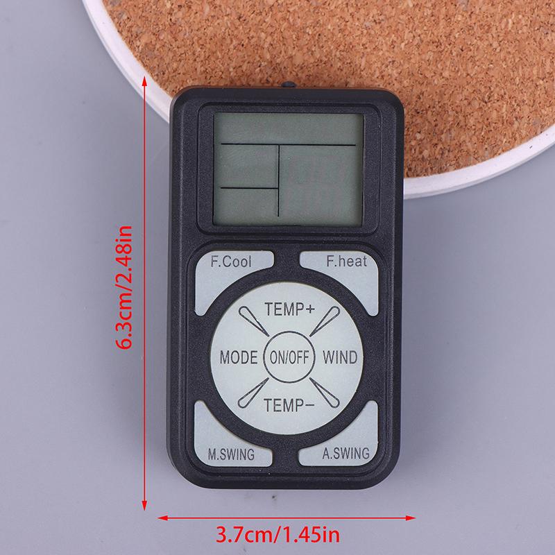 Mini Bærbar Universell A/C Fjernkontroll Q58 Kompatibel Med Alle Større Klimaanleggmerker Og Modeller