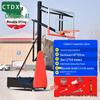 CTDX Adjustable & Movable Outdoor Basketball Hoop