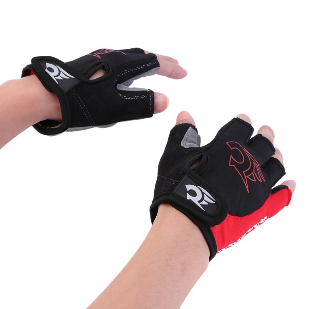 Fashion 3D Design Cycling Bike Bicycle Wearable Sports Half Finger Glove M-XL