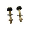 Heavy Duty Split Toilet Tank Fastener Set with Rustproof Secure Sealing Gasket Toilet Tank Mounting for Split Toilet Use