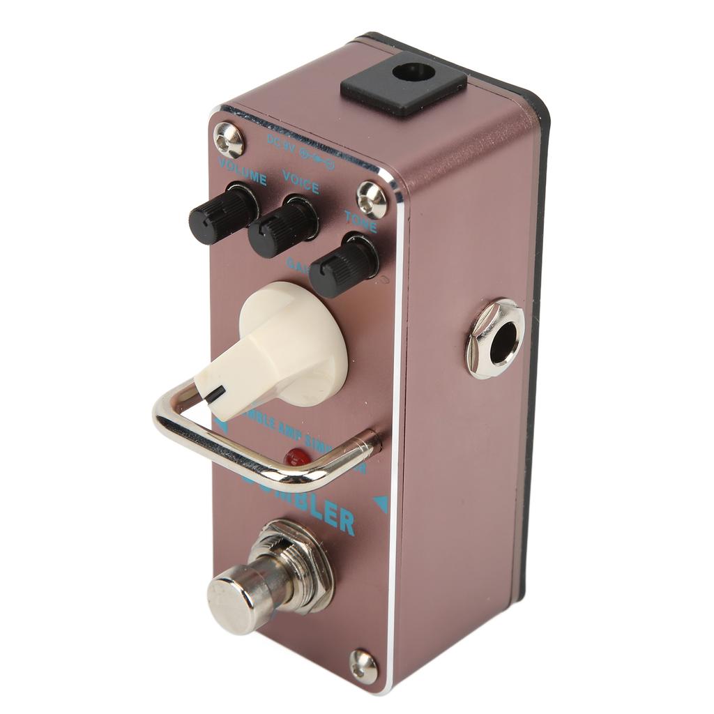 Guitar Effect Pedal DUMBLER Analog Distortion True Bypass Low Loss Instrument Accessory