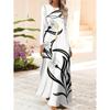 All‑Match Ladies Floor‑Length Dress
